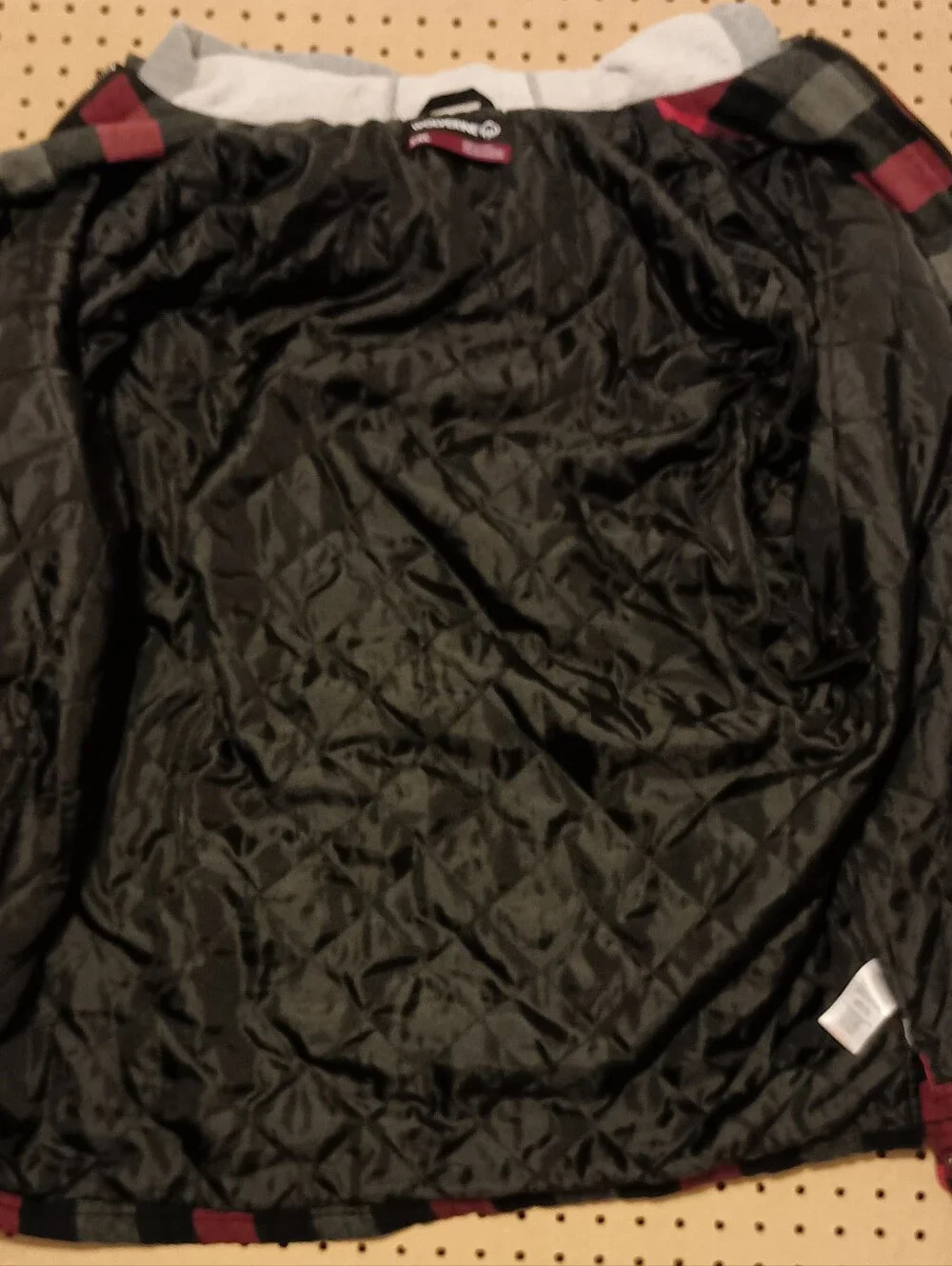 Wolverine Mens Plaid Zip Up Jacket Xxl